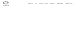 Desktop Screenshot of bearpathgolf.com